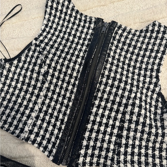 Free People Houndstooth Skirt Set - Picture 2 of 4